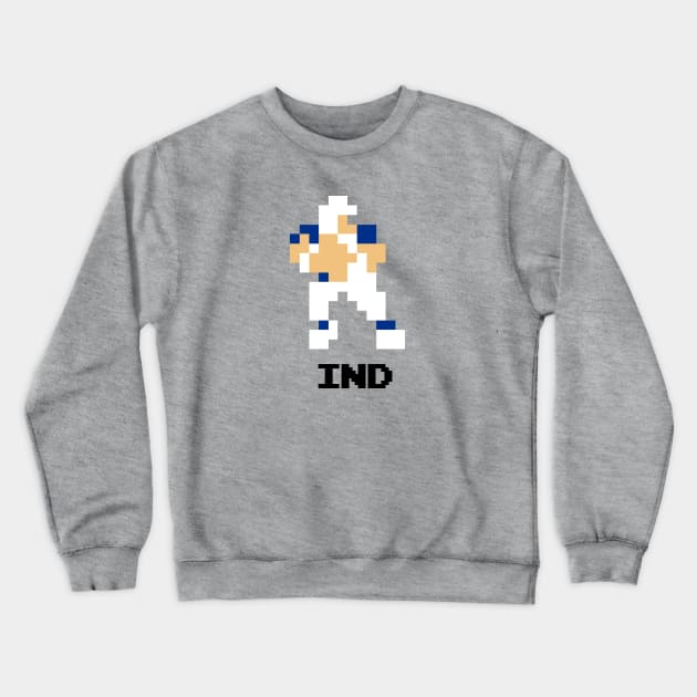 8-Bit Quarterback - Indianapolis Crewneck Sweatshirt by The Pixel League